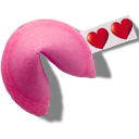 Galleta china de amor